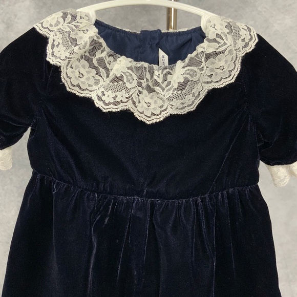 EUC JANIE and JACK HOLIDAY DRESS , 12 -18 MONTHS - Picture 2 of 5